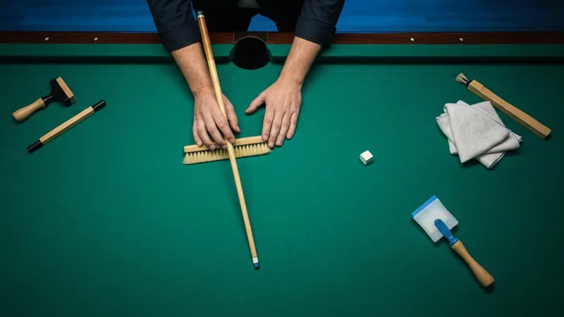 Entretenir son matériel de billard
