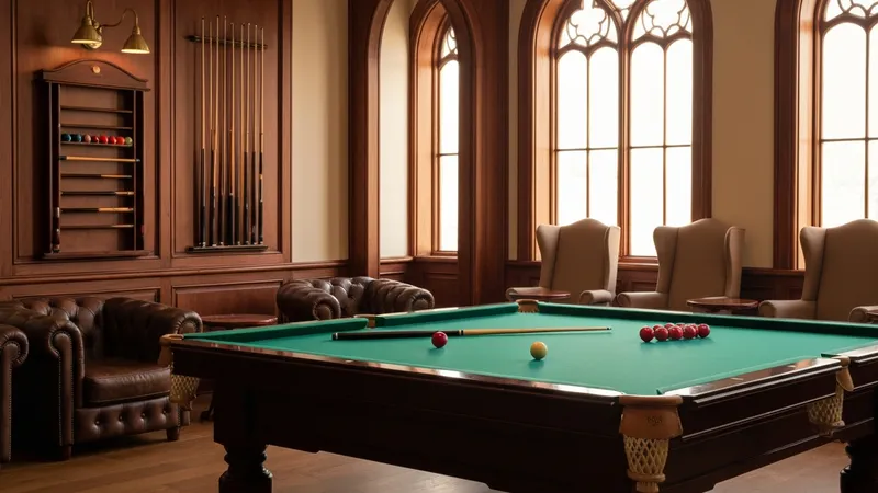 Le billard anglais : un style traditionnel