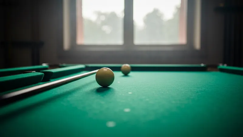 L'influence de l'angle dans le billard